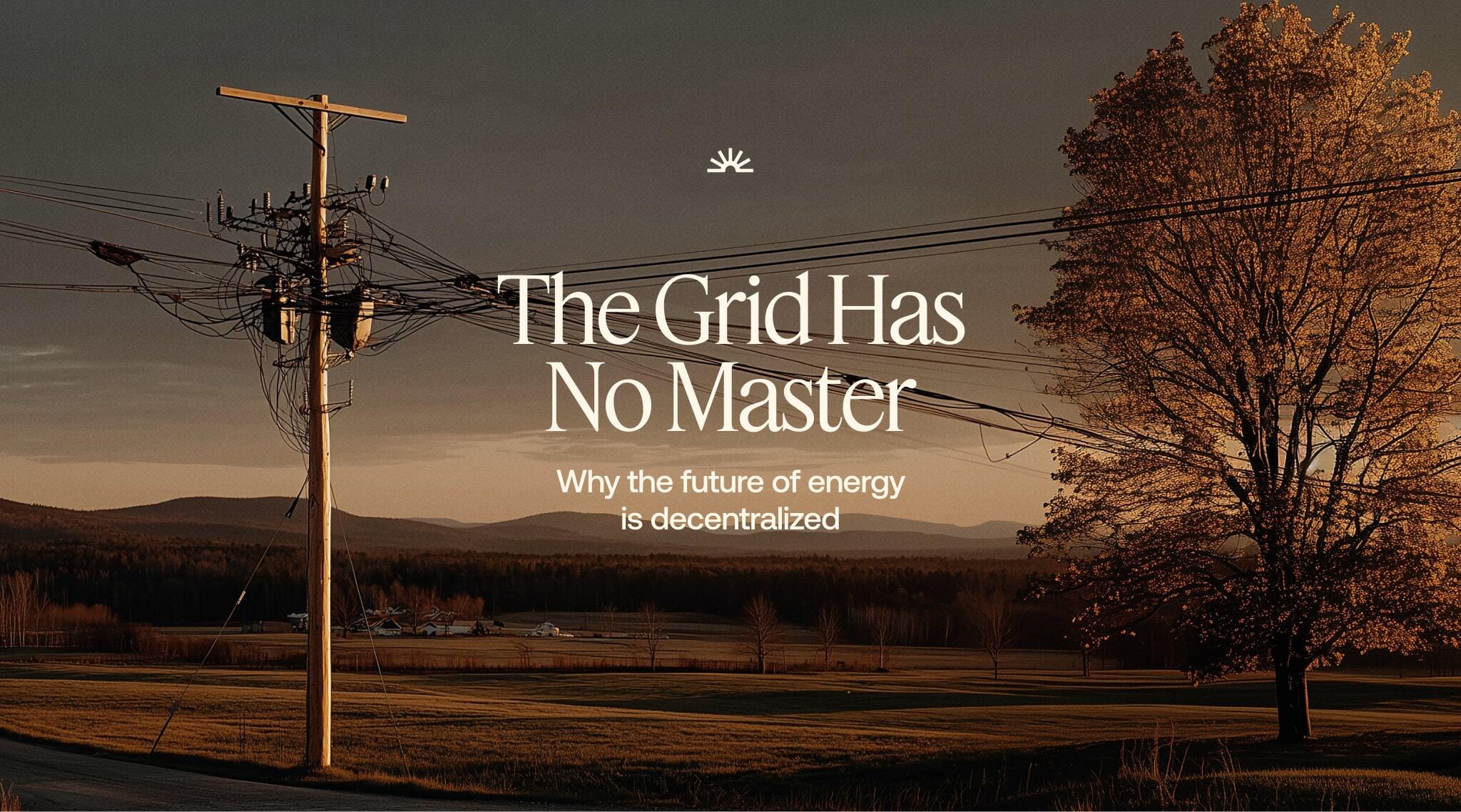 the grid has no master